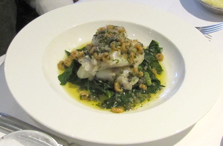 Baked haddock - Le Pont de la Tour