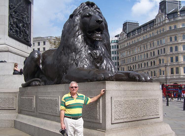 Keith Stokes and Trafalgar Square