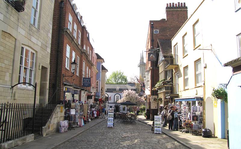 Church Street gift shops - Windsor, UK