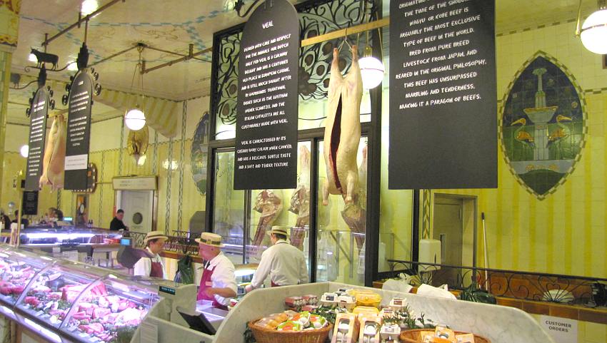 Harrods Meat Hall