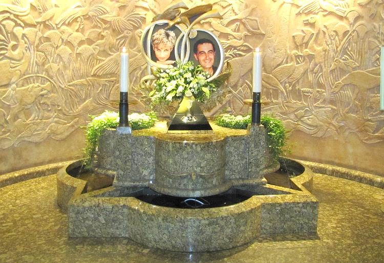 Dodi Fayed and Princess Diana Memorial