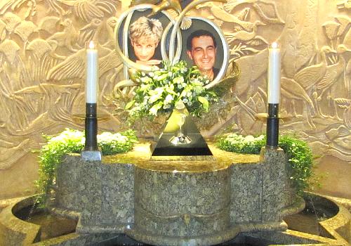Harrods Dodi Fayed and Princess Diana Memorial