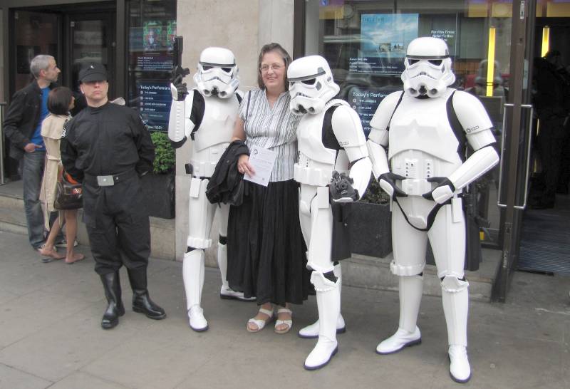 Imperial Storm Troopers at the Arthur C. Clarke Award