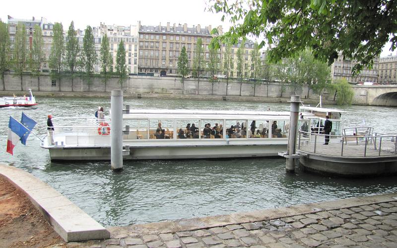 Batobus Yves Montand Seine River cruise - Paris