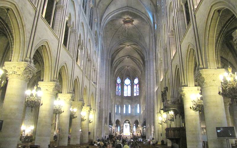 Cathédrale Notre Dame sanctuary
