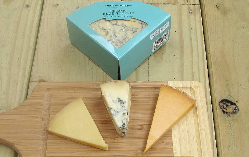 Fortnum & Mason cheeses