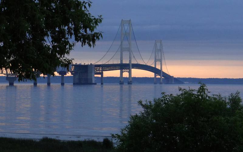 Mackinac Bridge - Mackinaw City, Michigan