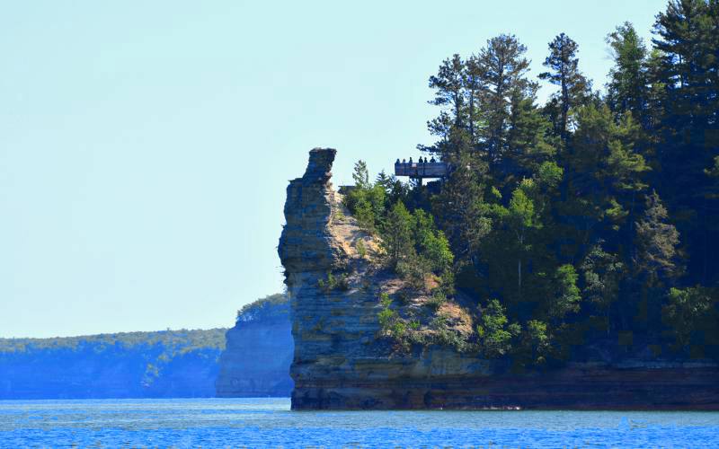 Miners Castle - Pictured Rocks on Lake Superior