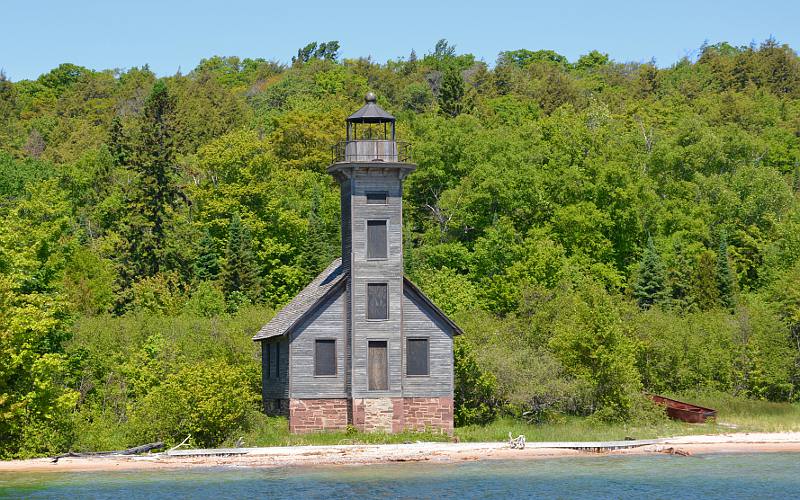 Grand Island East Channel Lighthouse - Munising, Michigan