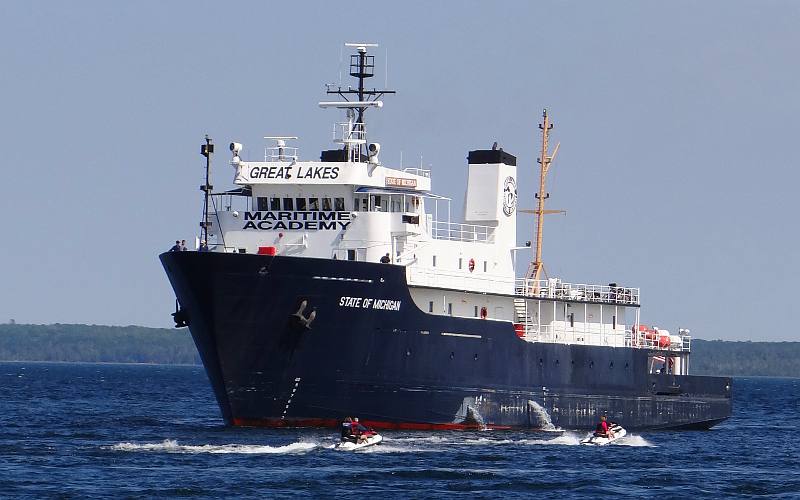 State of Michigan boat - The Great Lakes Maritime Academy