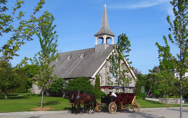 Little Stone Church - Mackinac Island, Michigan