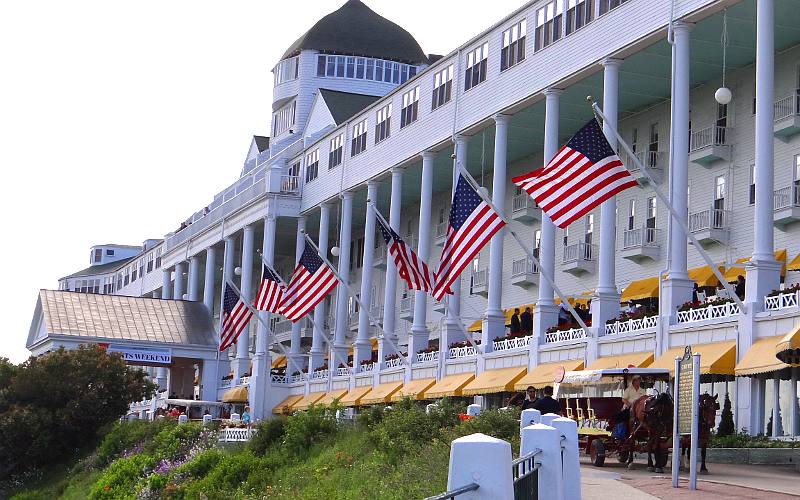 Grand Hotel - Mackinac Island, Michigan