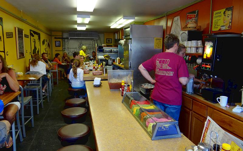 Chuckwagon dining room - Mackinac Island