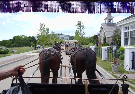 Arrowhead Carriages tour of Mackinac Island