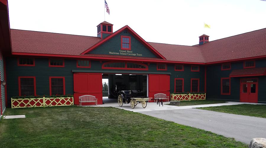 Grand Hotel stable - Mackinac Island, Michigan