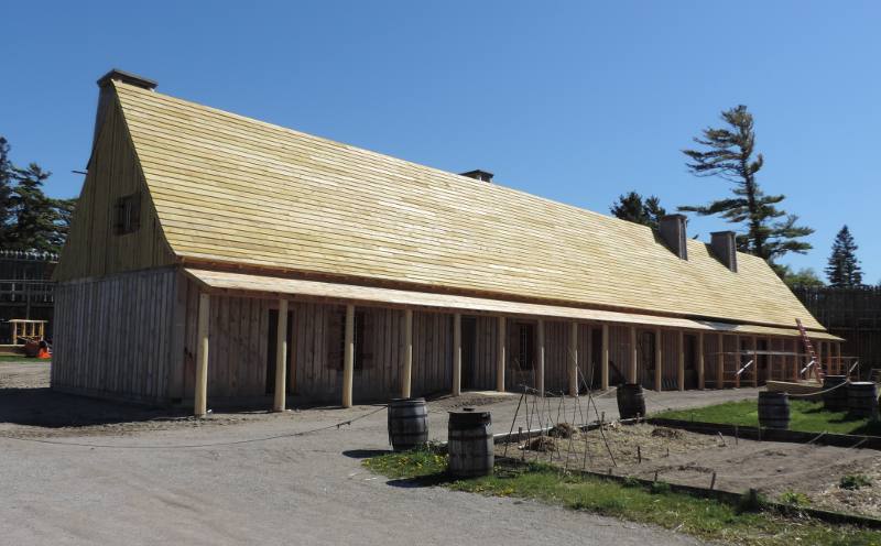 Fort Michilimackinac rowhouse