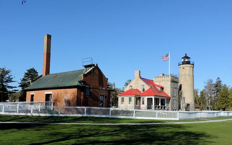 Old Mackinac Point Lighthouse - Mackinaw City, Michigan