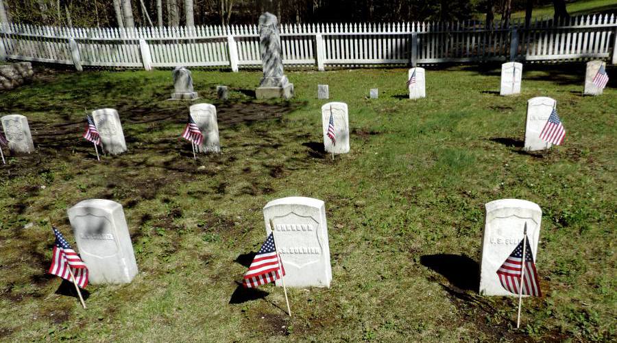 Unkown soldier graves - Mackinac Island, Michigan