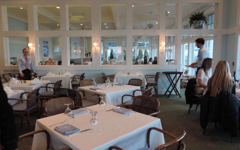 Carriage House restaurant dinning room - Mackinac Island