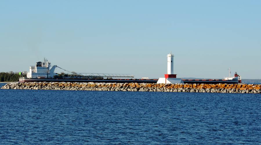 Joseph L. Block freighter - Mackinac Island