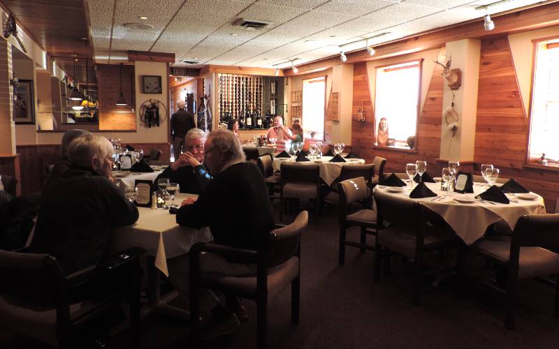 Chippewa Room at Audie's Restaurant in Mackinaw City