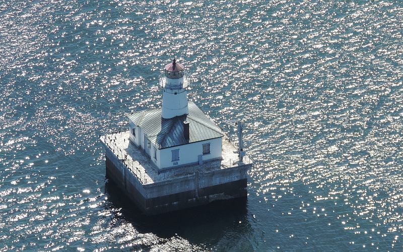 Fourteen Foot Shoal Light - Cheboygan, Michigan