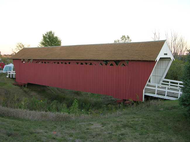 Imes Covered Bridge - St. Charles, Iowa