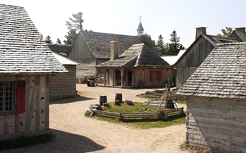 Community at Colonial Fort Michilimackinac