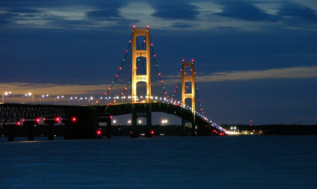 Image result for mackinac bridge gif