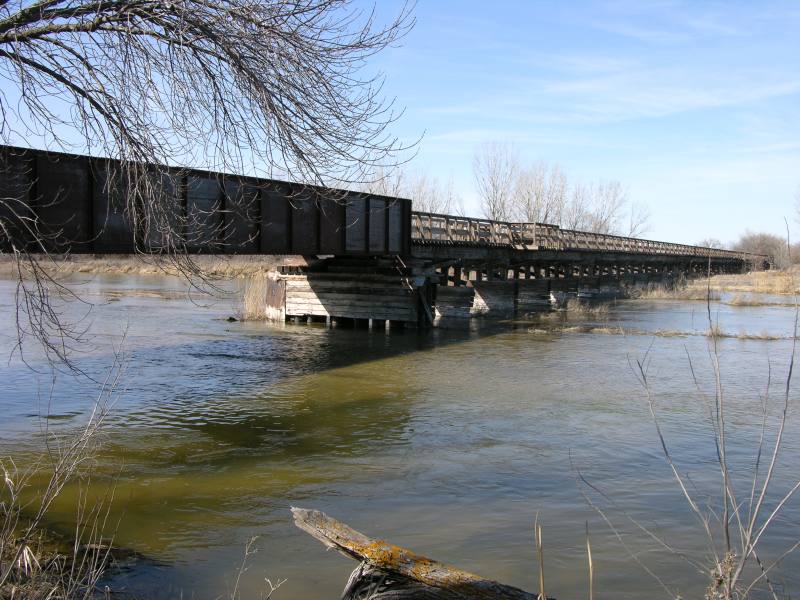 Platte RIver Bridge at Fort Kearny State Historical Park