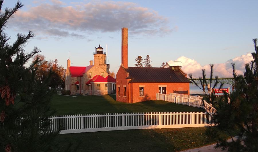 Old Mackinac Point Lighthouse - Mackinaw City, Michigan