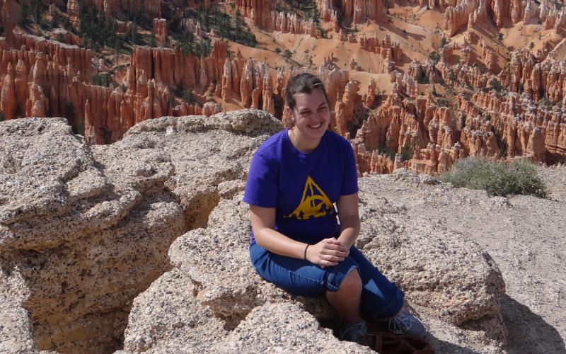 Mary Lipp in Bryce National Park