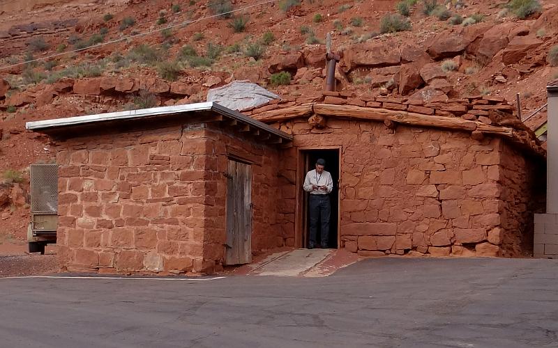 John Wayne's Cabin at Goulding's Lodge