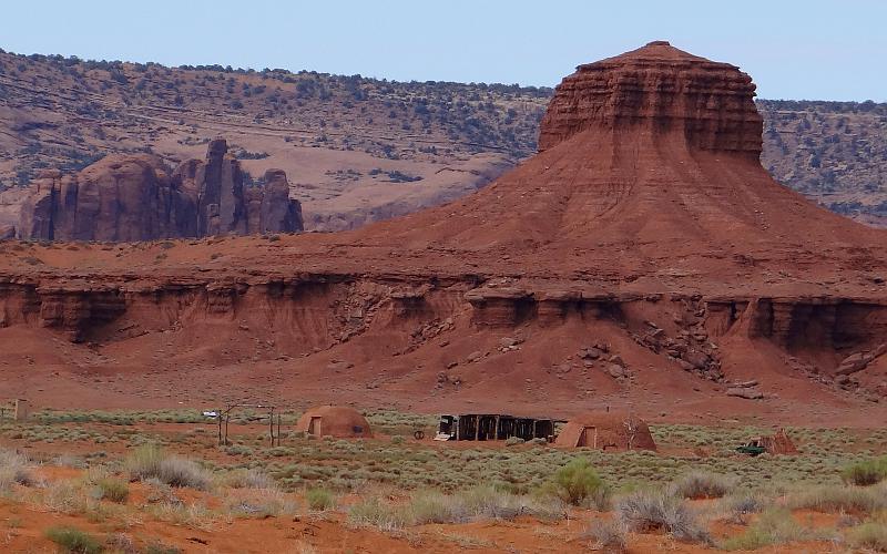 Navajo Hogans