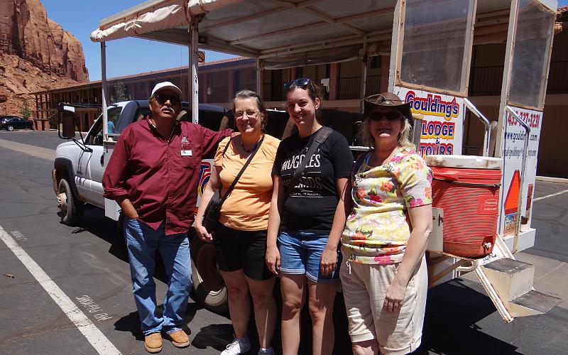 Sammy with Goulding's Lodge Tours