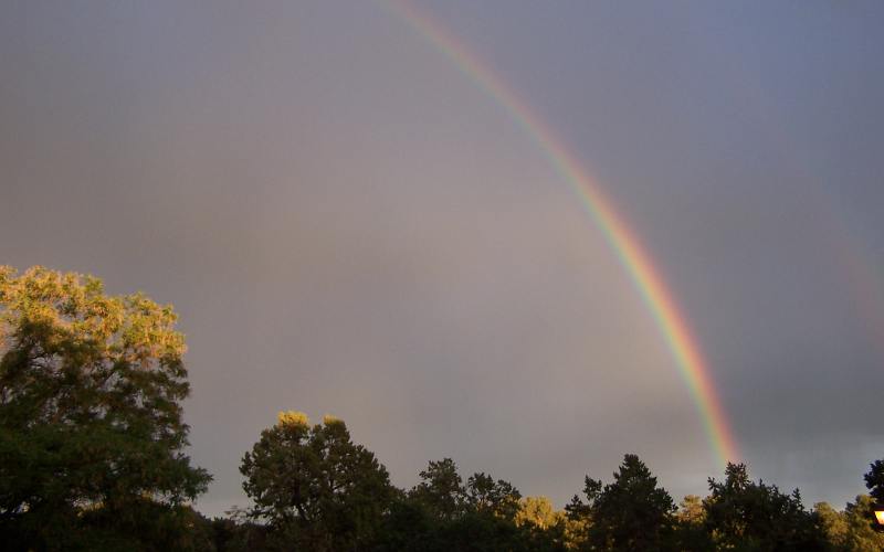 Grand Canyon National Park rainbow