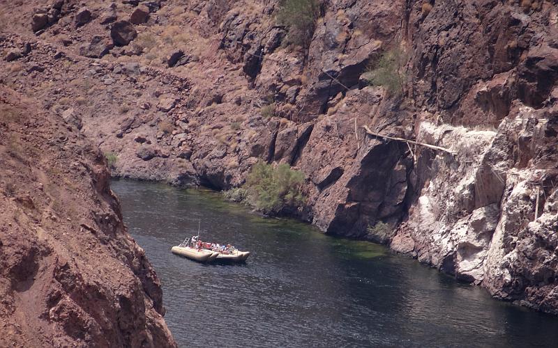 Colorado River tour boat