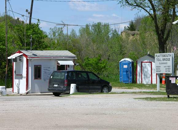 Plattsmouth Bridge fare booth