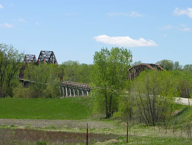 Plattsmouth Bridge, Burlington Northern Santa Fe railroad bridge