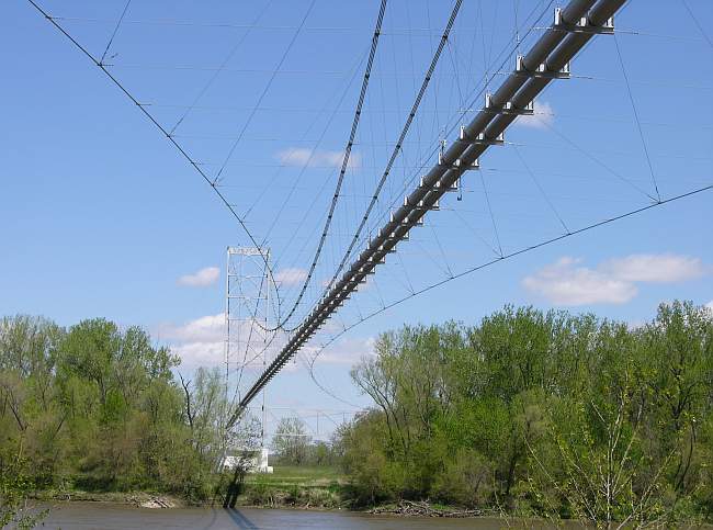 Missouri River Pipeline Bridge